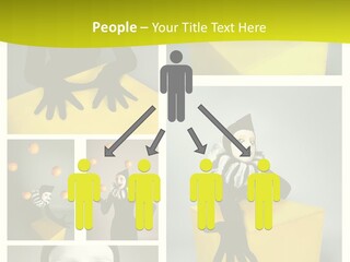 Hand Pose Performer PowerPoint Template