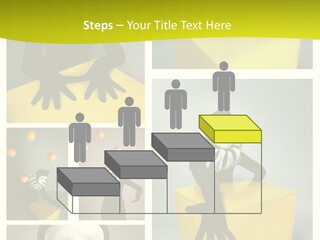 Hand Pose Performer PowerPoint Template