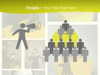 Hand Pose Performer PowerPoint Template