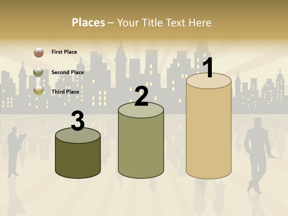 Property Drawing Wealthy PowerPoint Template