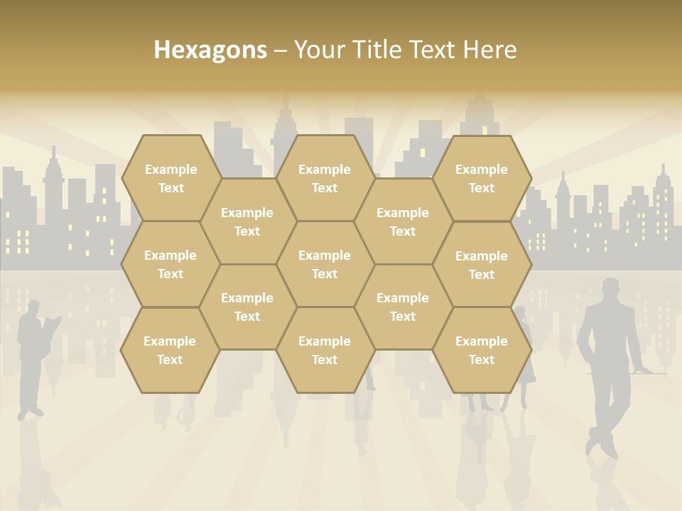 Property Drawing Wealthy PowerPoint Template
