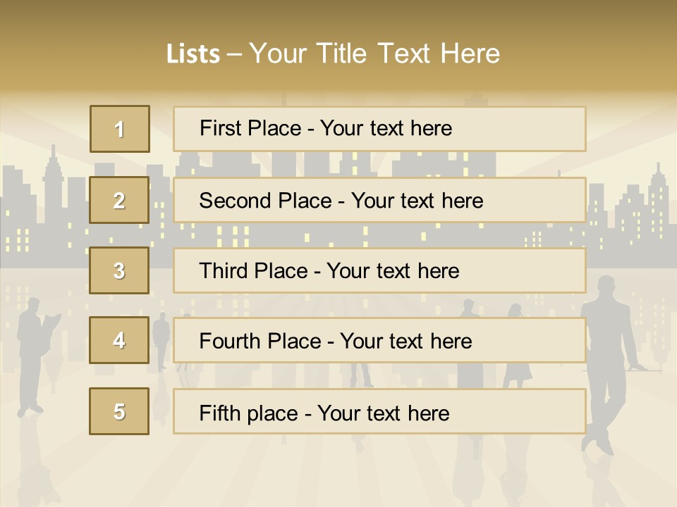 Property Drawing Wealthy PowerPoint Template
