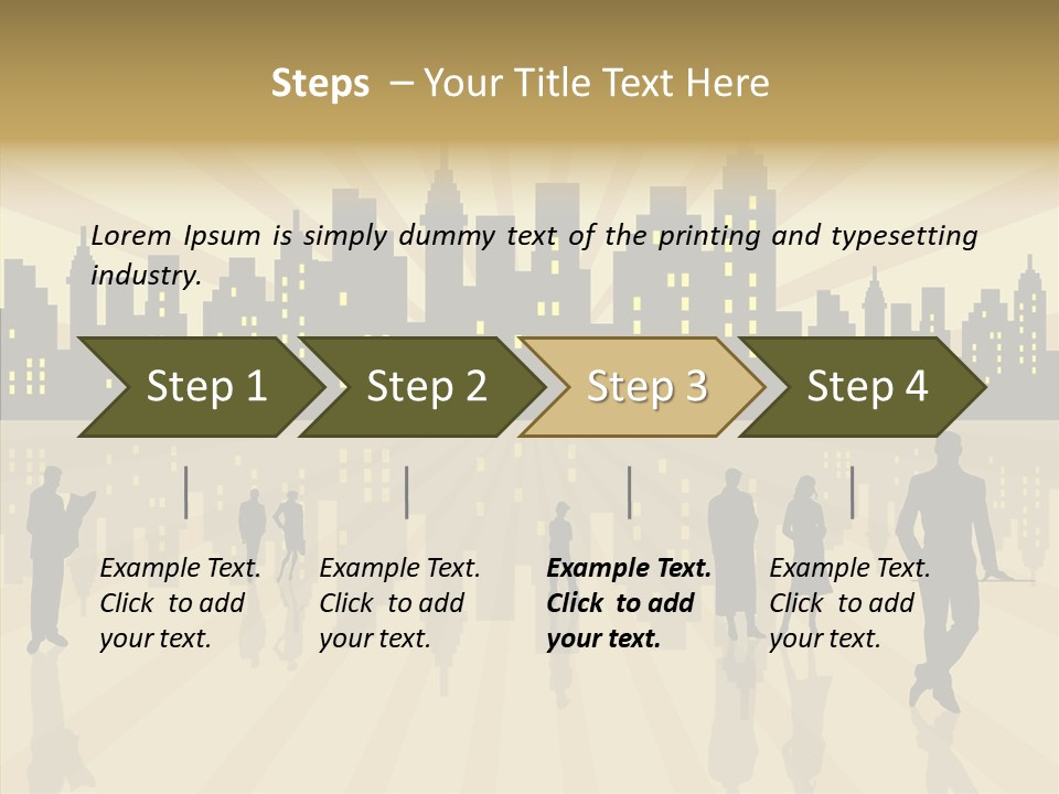 Property Drawing Wealthy PowerPoint Template