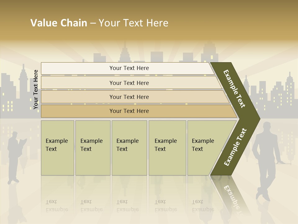 Property Drawing Wealthy PowerPoint Template