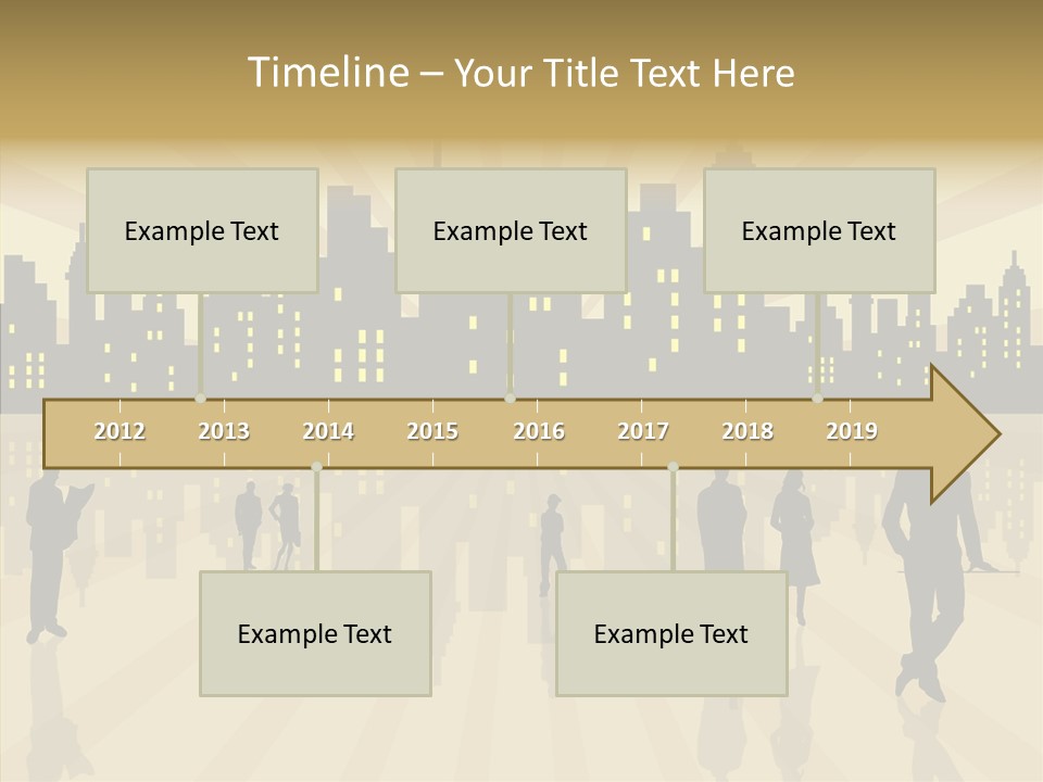 Property Drawing Wealthy PowerPoint Template
