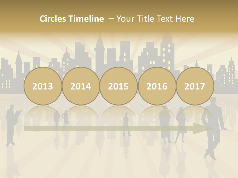 Property Drawing Wealthy PowerPoint Template