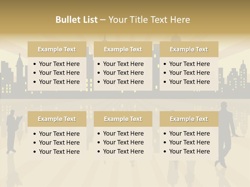 Property Drawing Wealthy PowerPoint Template