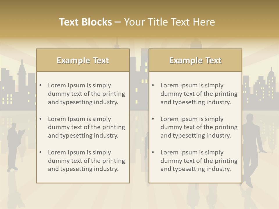 Property Drawing Wealthy PowerPoint Template