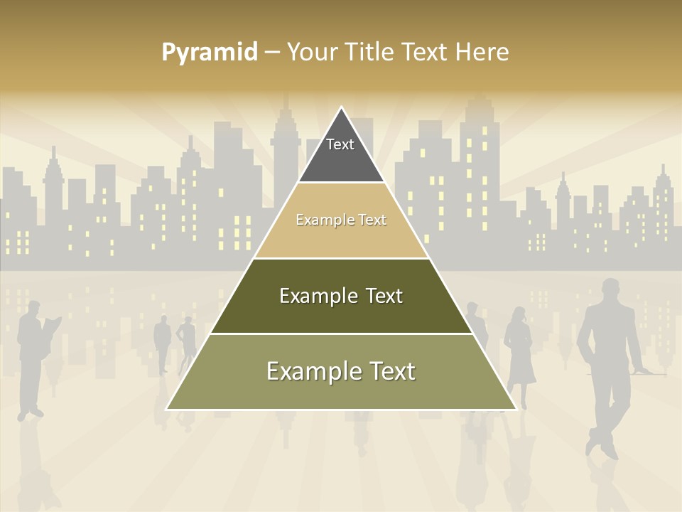 Property Drawing Wealthy PowerPoint Template