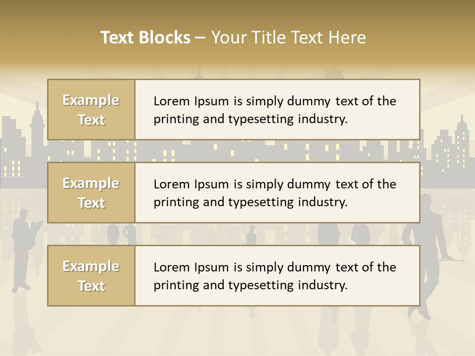 Property Drawing Wealthy PowerPoint Template