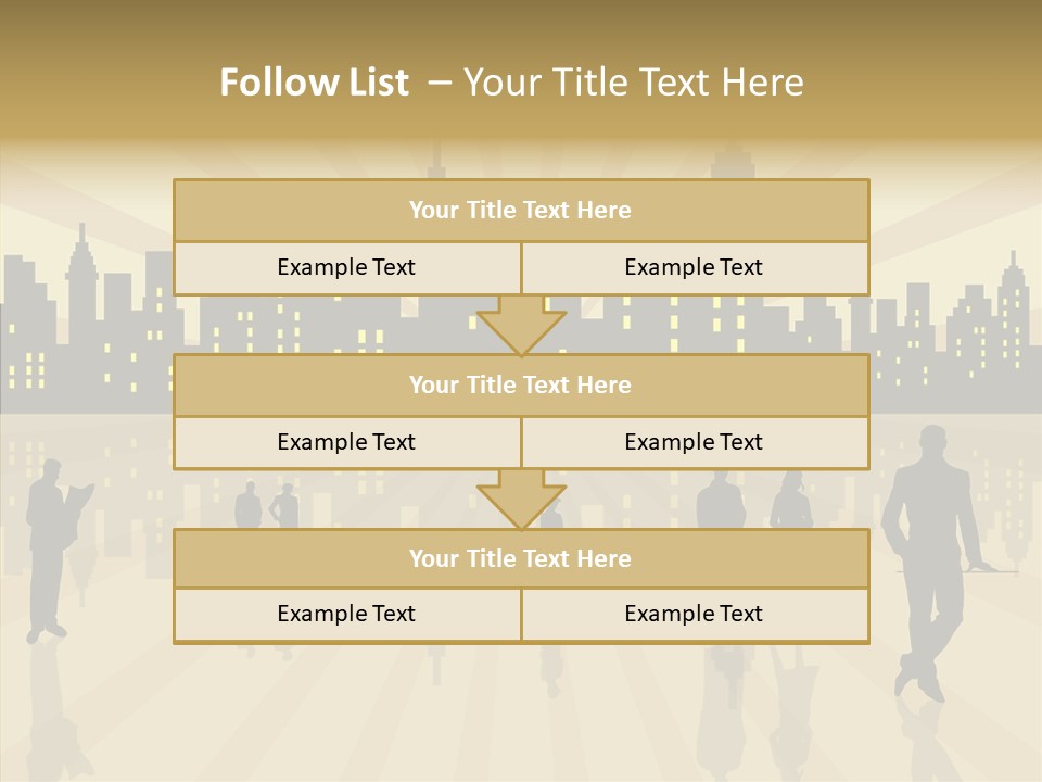 Property Drawing Wealthy PowerPoint Template