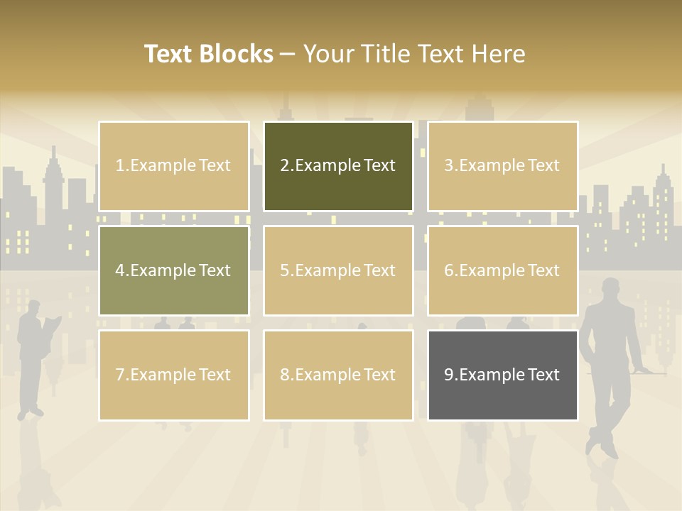 Property Drawing Wealthy PowerPoint Template