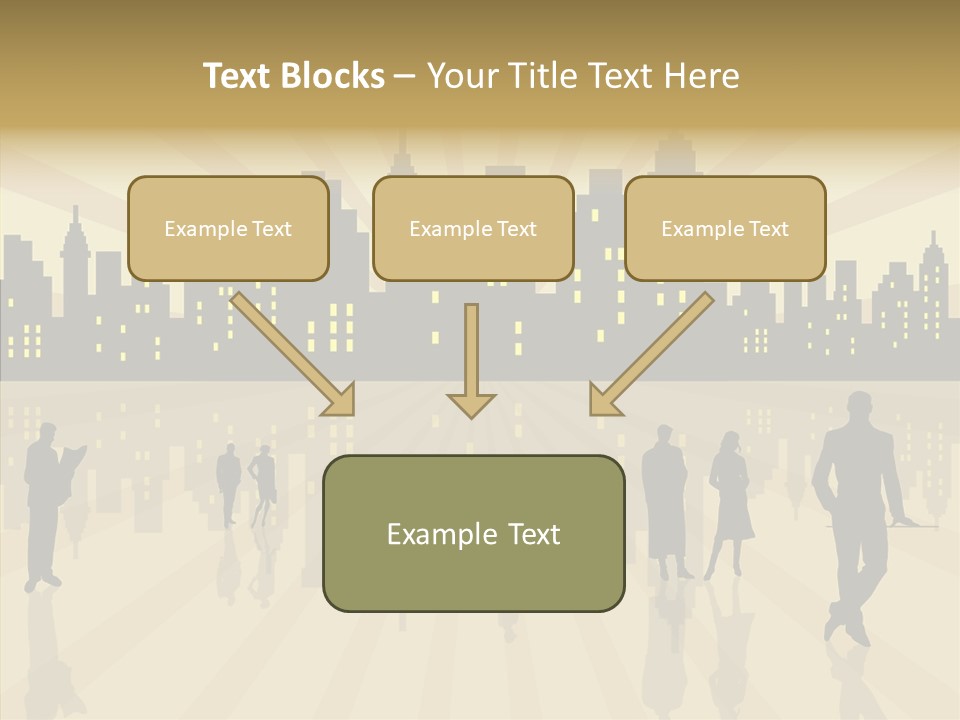 Property Drawing Wealthy PowerPoint Template