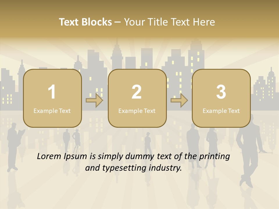Property Drawing Wealthy PowerPoint Template