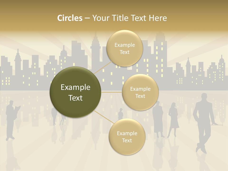Property Drawing Wealthy PowerPoint Template