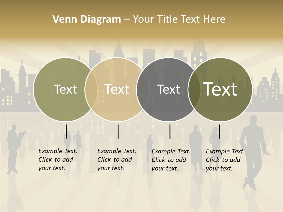 Property Drawing Wealthy PowerPoint Template