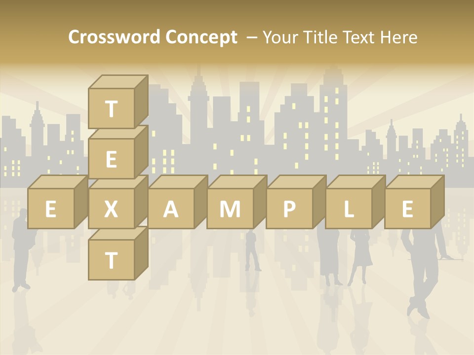 Property Drawing Wealthy PowerPoint Template