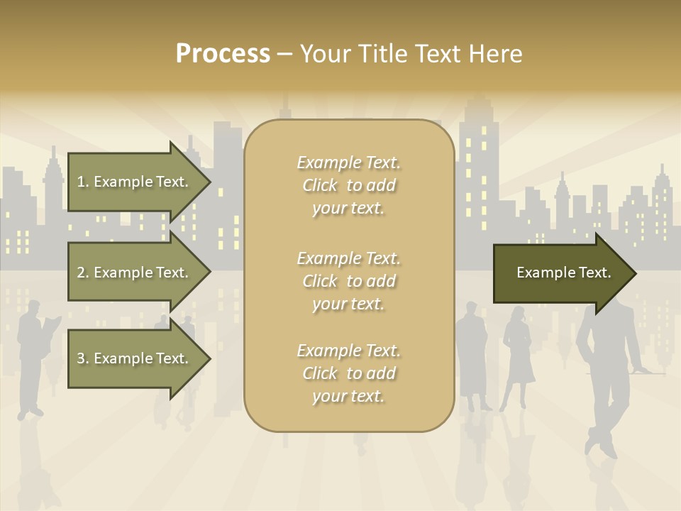 Property Drawing Wealthy PowerPoint Template