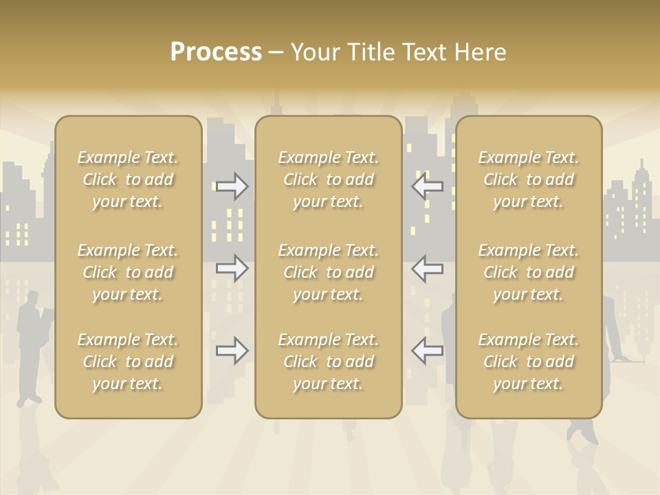 Property Drawing Wealthy PowerPoint Template