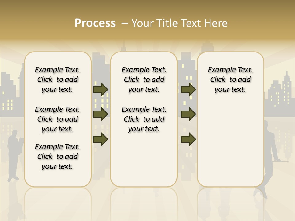 Property Drawing Wealthy PowerPoint Template