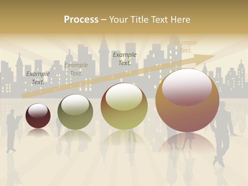Property Drawing Wealthy PowerPoint Template