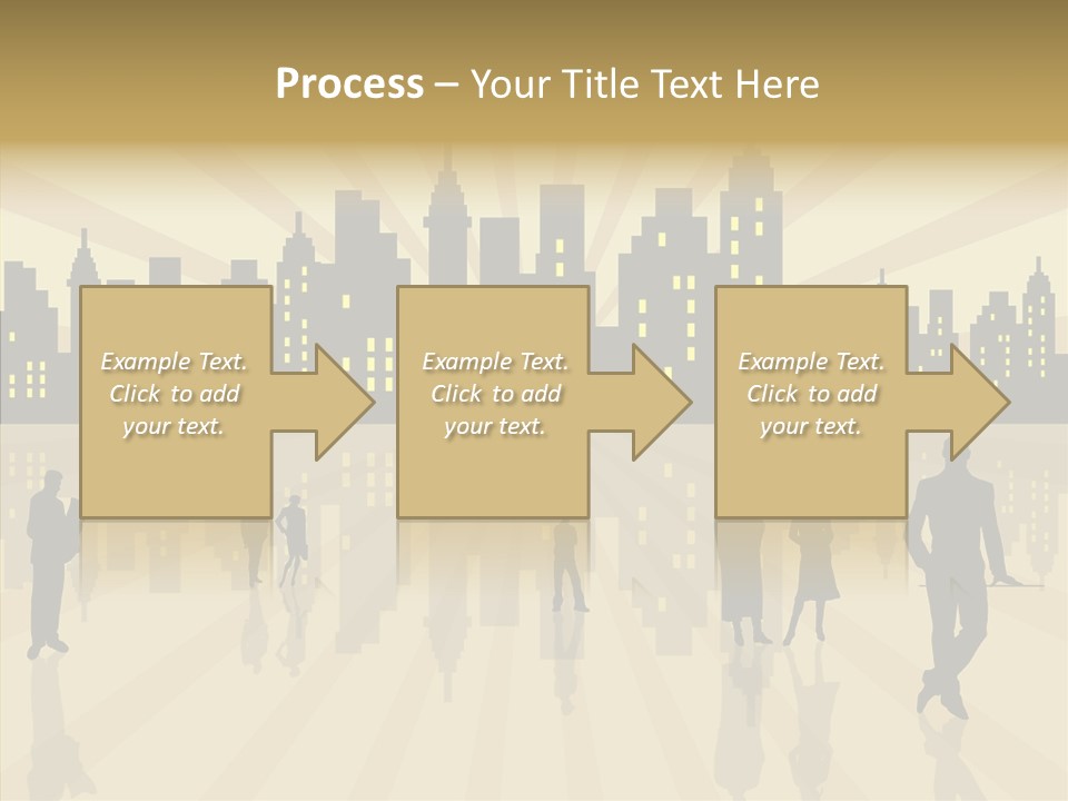 Property Drawing Wealthy PowerPoint Template