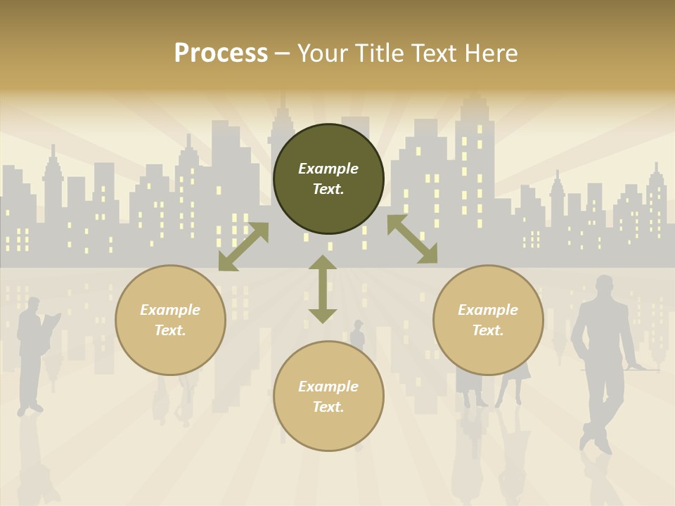 Property Drawing Wealthy PowerPoint Template