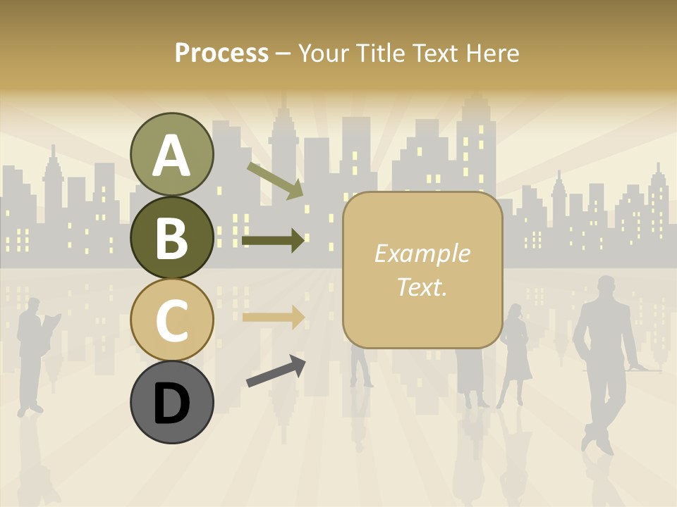Property Drawing Wealthy PowerPoint Template