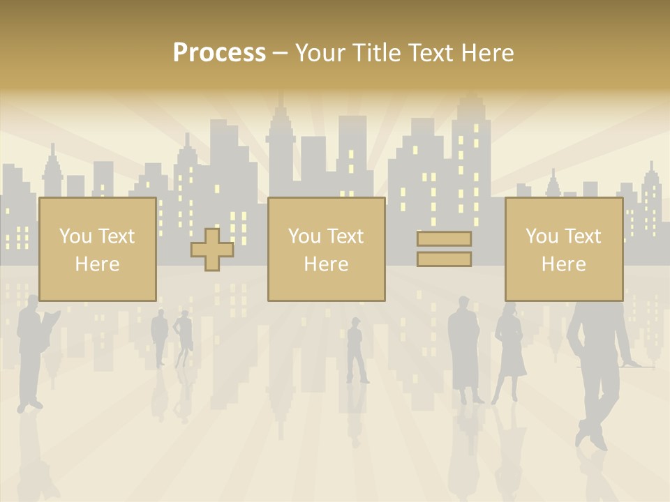 Property Drawing Wealthy PowerPoint Template