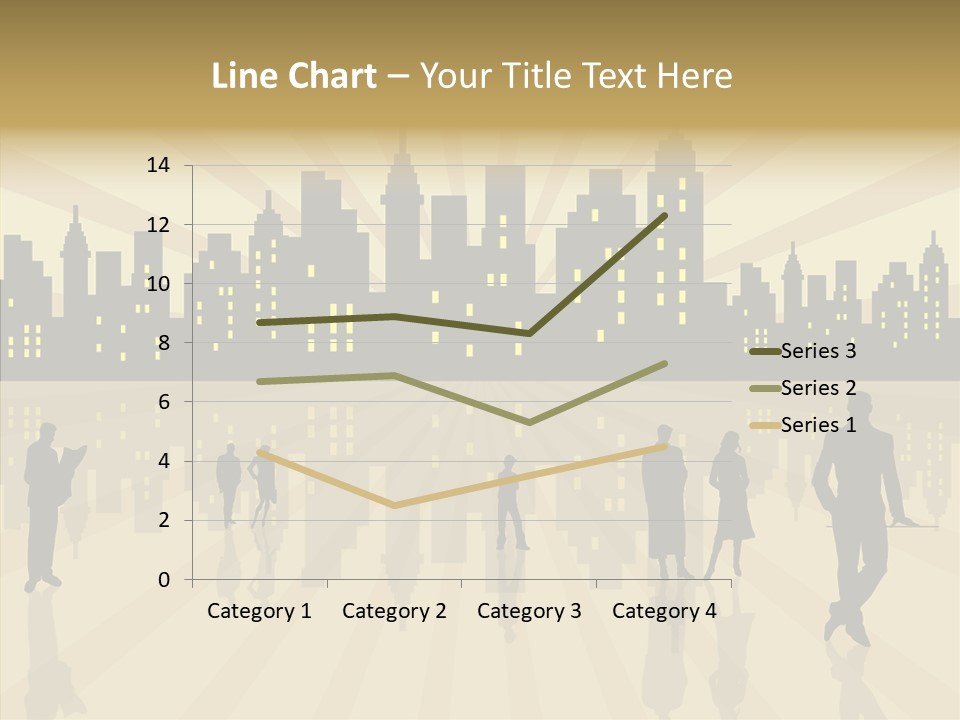 Property Drawing Wealthy PowerPoint Template