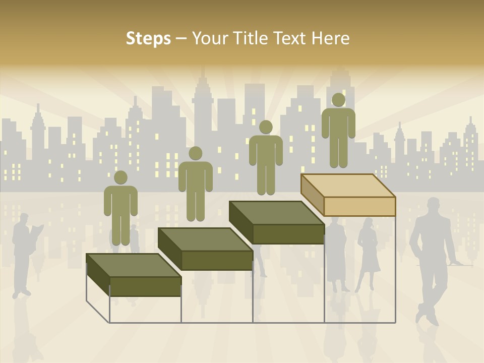 Property Drawing Wealthy PowerPoint Template