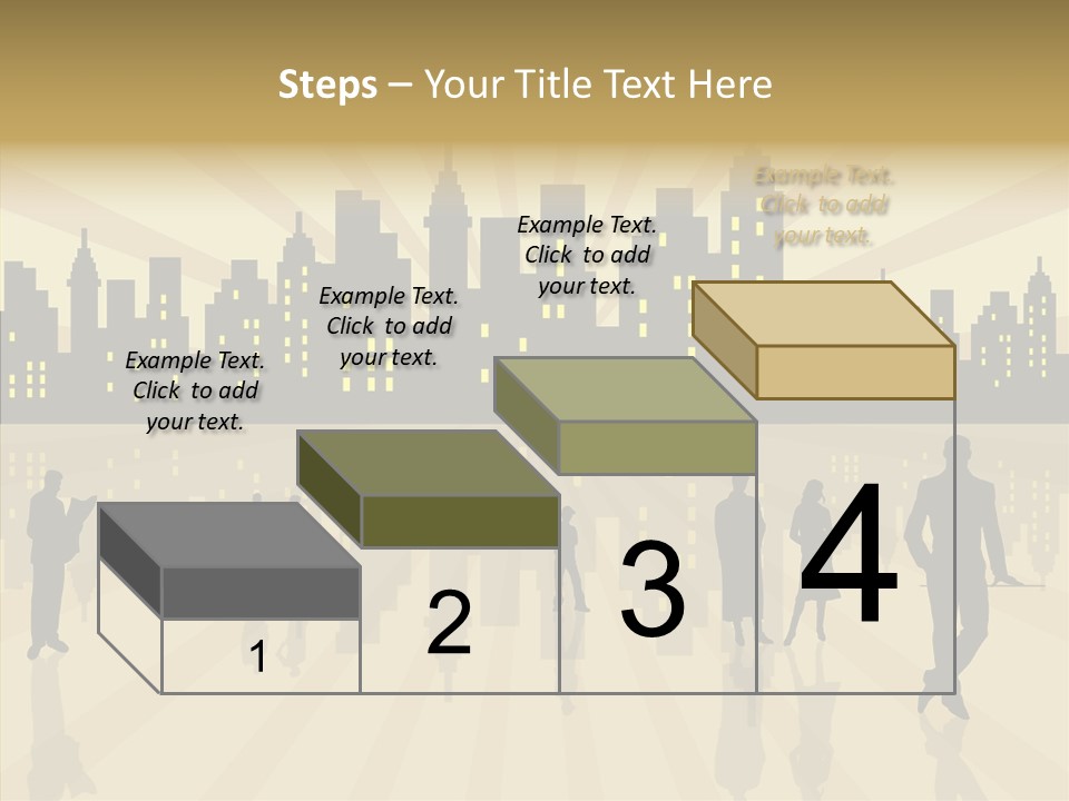 Property Drawing Wealthy PowerPoint Template