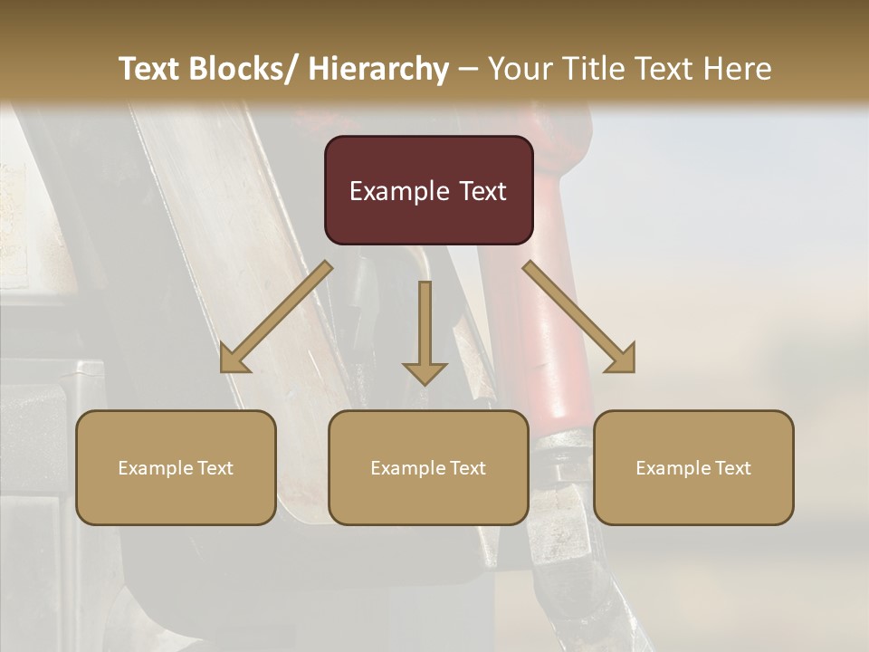 Oil Nozzle Gasoline PowerPoint Template