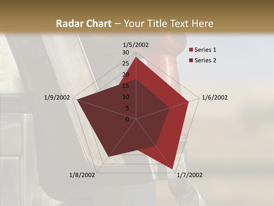 Oil Nozzle Gasoline PowerPoint Template