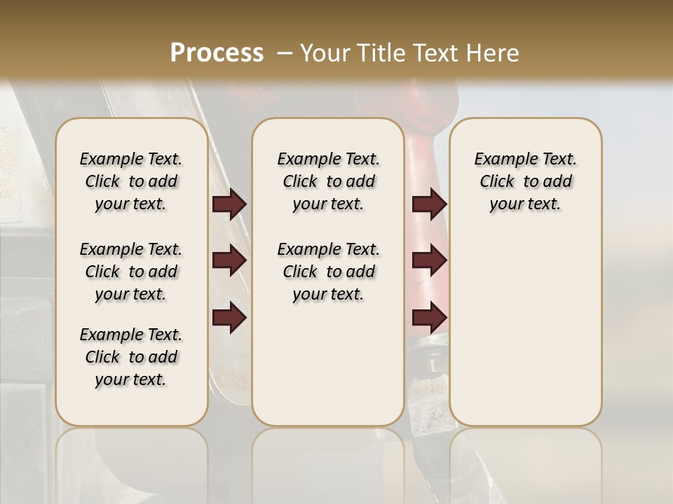 Oil Nozzle Gasoline PowerPoint Template