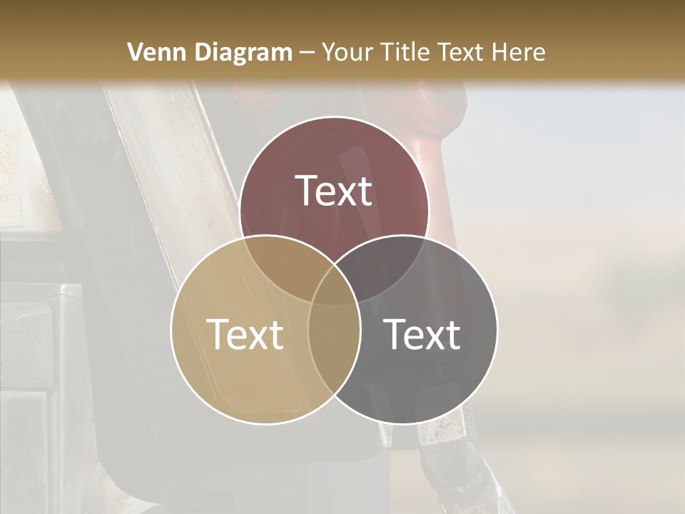 Oil Nozzle Gasoline PowerPoint Template