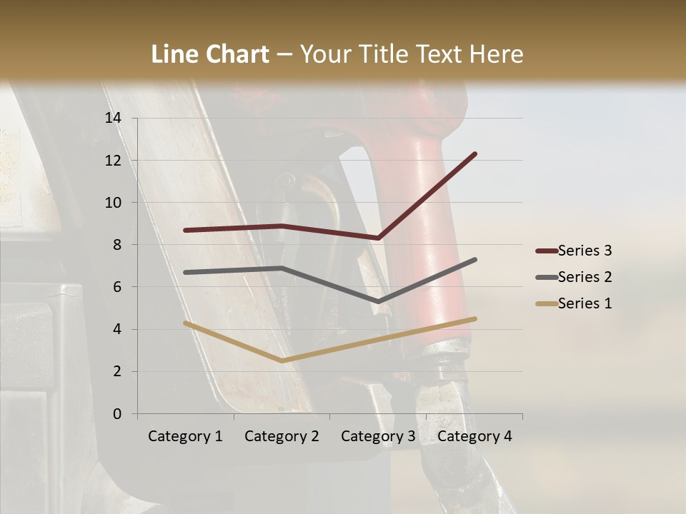 Oil Nozzle Gasoline PowerPoint Template