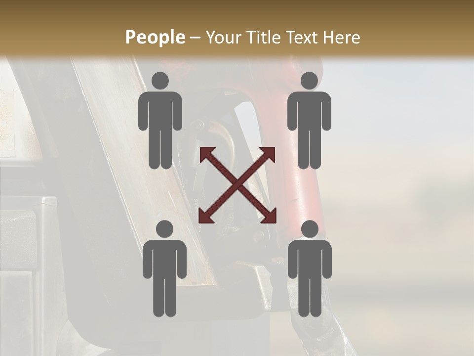 Oil Nozzle Gasoline PowerPoint Template