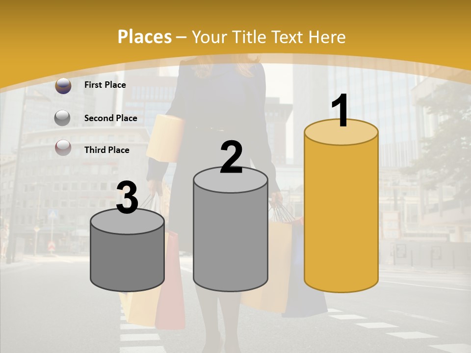 Shop Market City PowerPoint Template