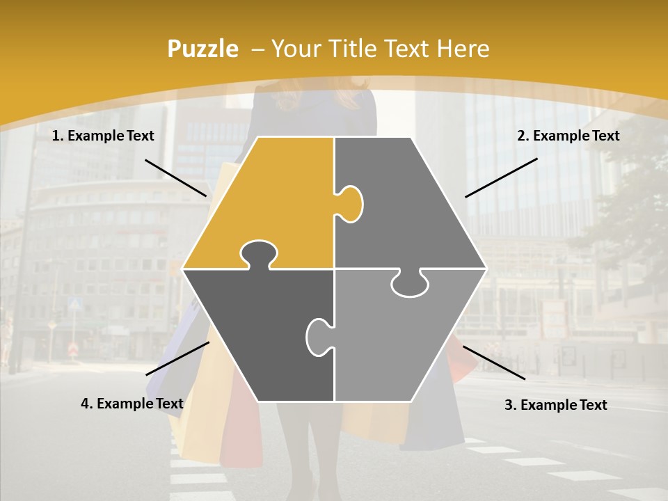 Shop Market City PowerPoint Template