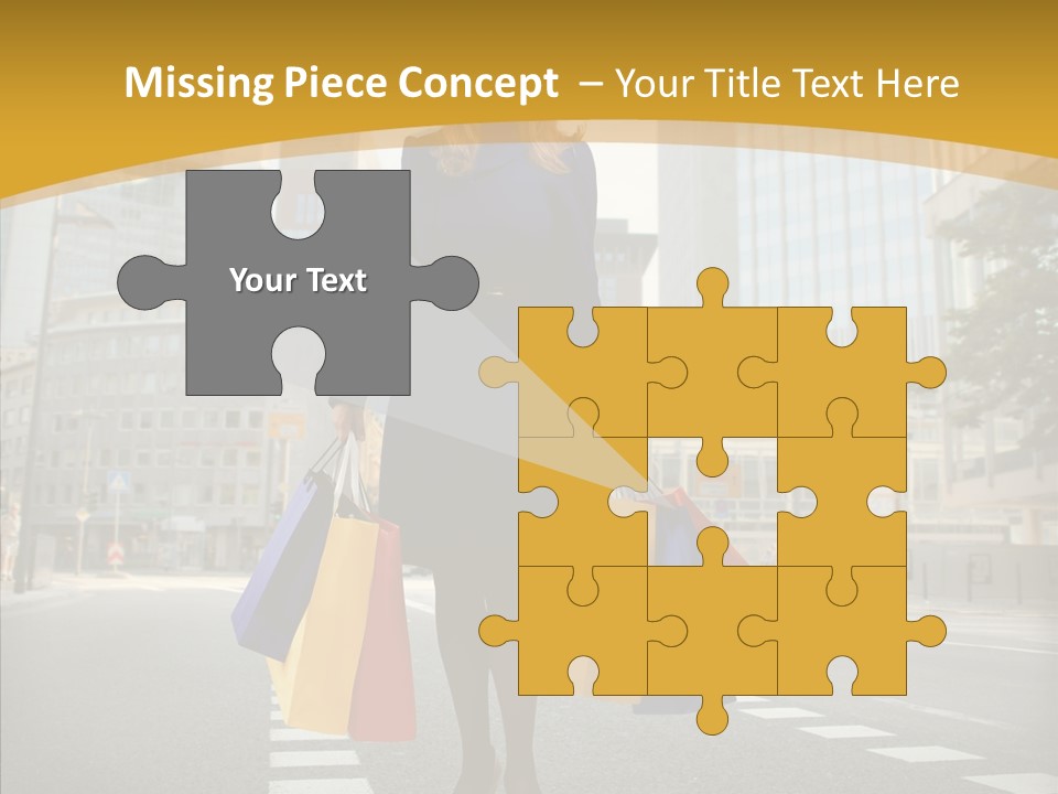 Shop Market City PowerPoint Template