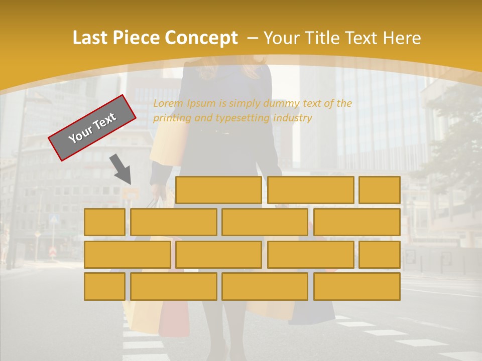 Shop Market City PowerPoint Template