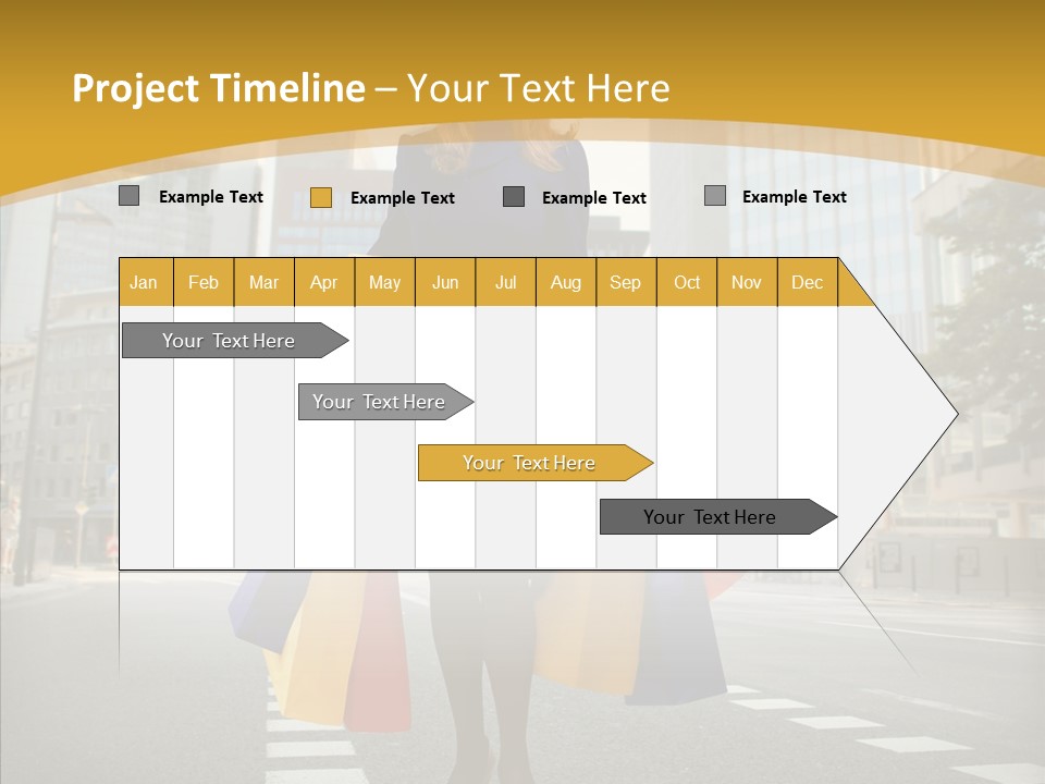 Shop Market City PowerPoint Template