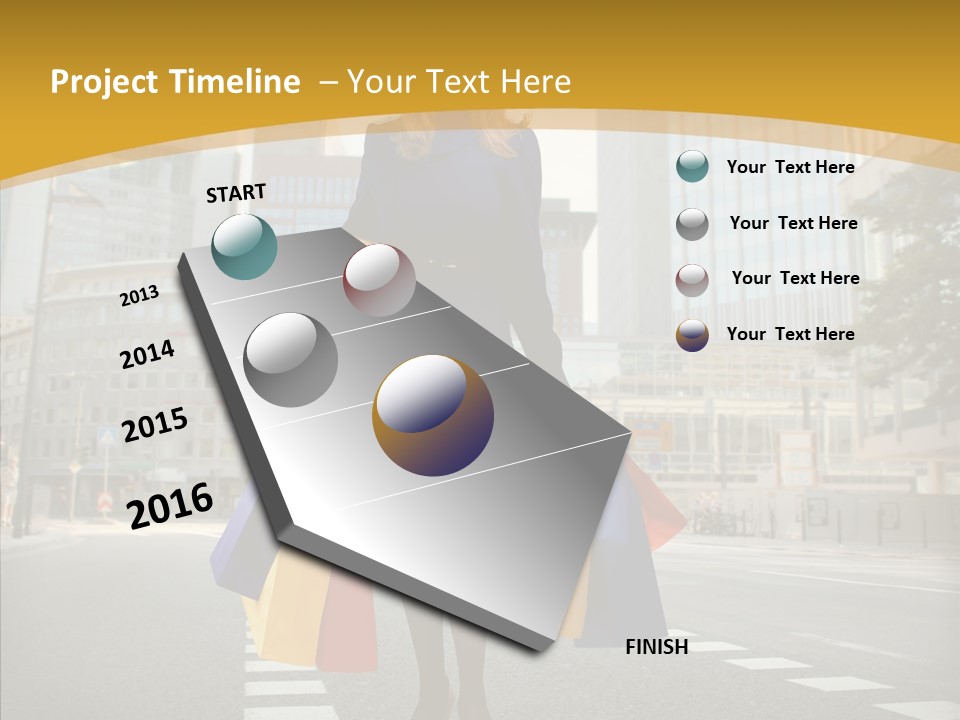 Shop Market City PowerPoint Template