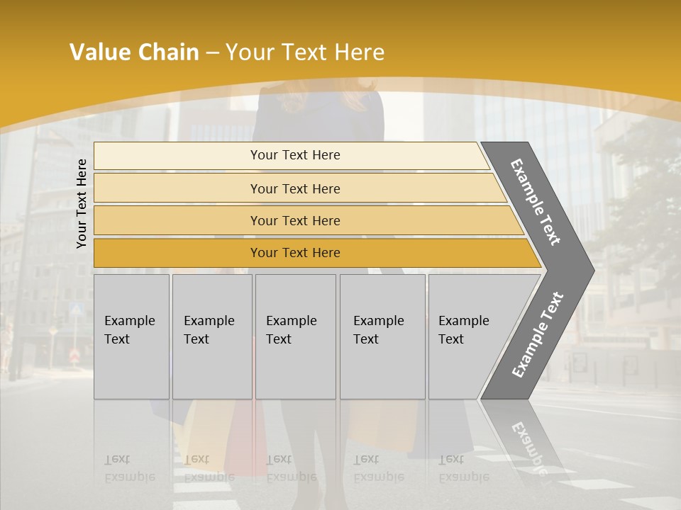 Shop Market City PowerPoint Template