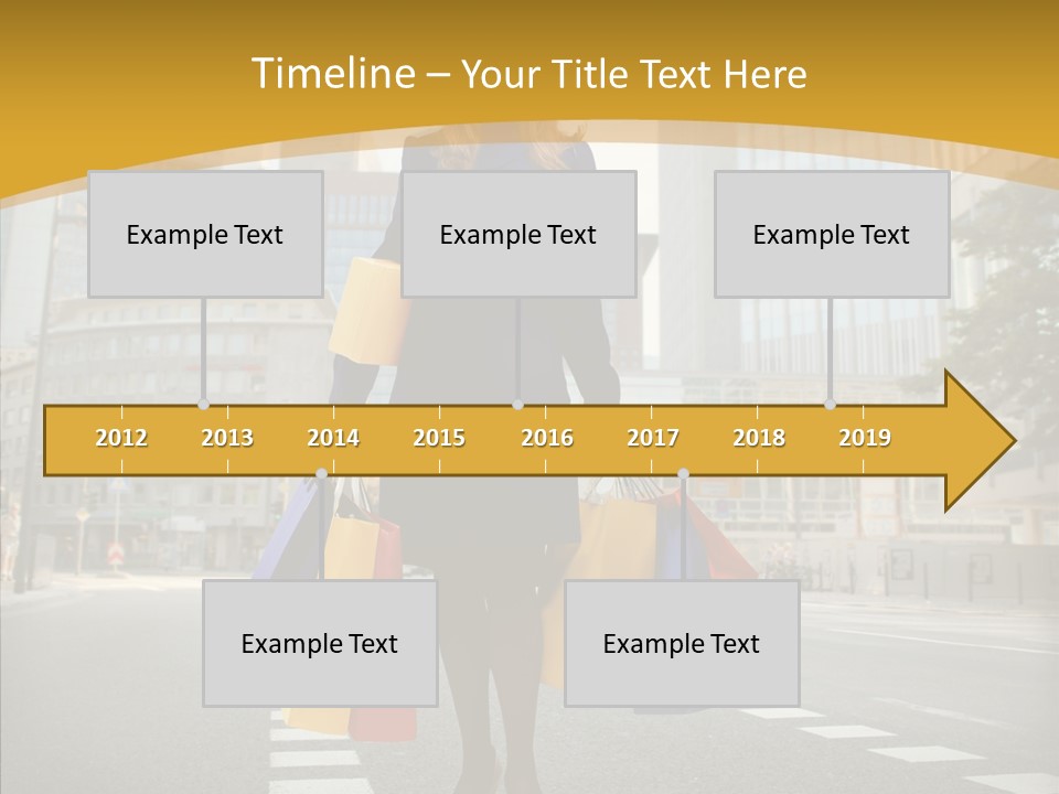 Shop Market City PowerPoint Template