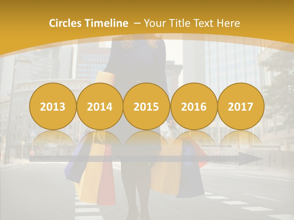 Shop Market City PowerPoint Template