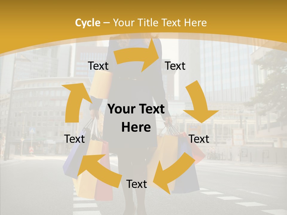 Shop Market City PowerPoint Template