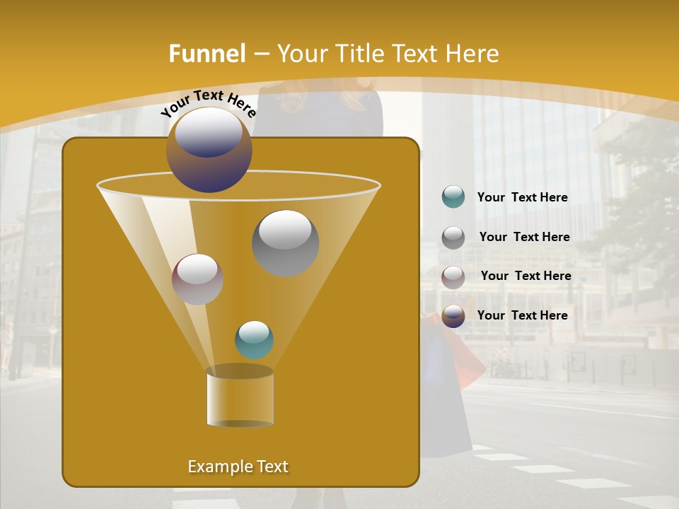 Shop Market City PowerPoint Template