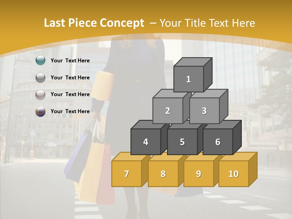 Shop Market City PowerPoint Template